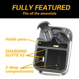 Universal Truck Console Car Cup Holder Floor Drink Storage Organizer Tray for Trucks, Cars, Suvs, Vans, Road Trips