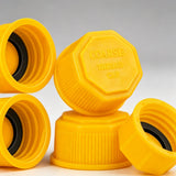 5 Pieces, Gas Can Cap, 5 Gallon Replacement Lids with Coarse Thread for Gasoline, Diesel and Fluids, Plastic Hdpe Gas Tank Lids
