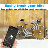 GPS Tracker Bike Mount, Secure Handlebar Holder for Cycling Computers and Tracking Devices, Durable Accessory for Road and Mountain Bikes