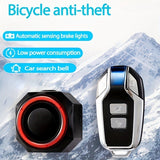 Bicycle Alarm, incl. Conspicuous Light Signals, Alarm System for Bicycles, 1 with Vibration Detection, Knock Alarm and 110dB Sound Volume In Australia - Darrahopens