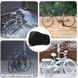 Bicycle Cover 200x110x70 cm, Waterproof Outdoor Bicycle Cover, 210D Heavy Duty Rain Cover, For Mountain Bike and Road Bike