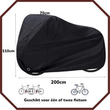 Bicycle Cover 200x110x70 cm, Waterproof Outdoor Bicycle Cover, 210D Heavy Duty Rain Cover, For Mountain Bike and Road Bike In Australia - Darrahopens
