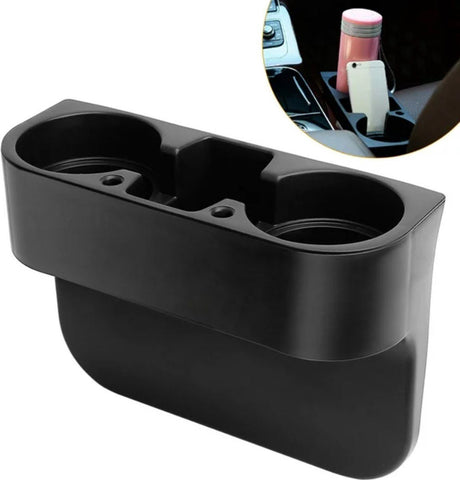 Car Cup Holder Organizer, Space-Saving Storage Insert for Drinks, Phones and Small Items in Cars, SUVs and Trucks, Black In Australia - Darrahopens