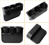 Car Cup Holder Organizer, Space-Saving Storage Insert for Drinks, Phones and Small Items in Cars, SUVs and Trucks, Black In Australia - Darrahopens