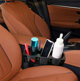 Car Cup Holder Organizer, Space-Saving Storage Insert for Drinks, Phones and Small Items in Cars, SUVs and Trucks, Black In Australia - Darrahopens