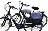 Saddle Pad, Saddle Protection, Bicycle Saddle Cover, Sheepskin Look, Extra Coverage, Warm and Dry Buttocks, Always a Dry Saddle, Black In Australia - Darrahopens
