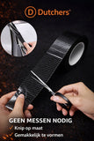 3 Rolls Carbon Fiber Car Door Sill Protection Film, Scratch Resistant Self-Adhesive Car Wrap Strip for Vehicle Protection, 10 cm x 2.9 m In Australia - Darrahopens