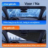 Anti, freeze Blanket with magnetic clamp, Car Freeze Blanket, Ice Blanket, Frost Blanket, Windscreen Cover, Winter Protection, Ice Cover