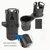 2-in-1 Adjustable Universal Car Cup Holder, for Large Water Bottles and Cups, Bottle Holder and Can Holder, Car Organizer In Australia - Darrahopens