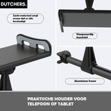 Car Tablet and Phone Holder with 360 Degree Rotation, Adjustable Mount for 11.9 to 27.9 cm Devices for Cars, Trucks and Daily Driving, Black In Australia - Darrahopens