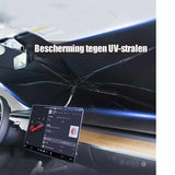 Car Windshield Sunshade Umbrella with UV Protection, Foldable Heat Shield for Most Cars, SUVs and Trucks, Size L, 140 x 78 cm In Australia - Darrahopens