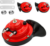 Piece 12, Volt Air Horn, 300DB Super Loud Car Air Horn, Waterproof Air Horn Replacement Kit, Motorcycles, Trucks, Red In Australia - Darrahopens