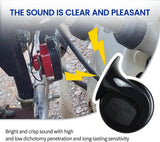 Piece 12, Volt Air Horn, 300DB Super Loud Car Air Horn, Waterproof Air Horn Replacement Kit, Motorcycles, Trucks, Red In Australia - Darrahopens