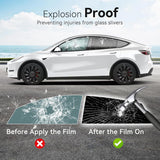 car window film 35%, car window film sun protection, Black universal 3 m x 50cm car window film, Privacy film for passengers blocks UV radiation In Australia - Darrahopens