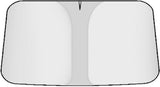 Universal Car Windshield Sunshade, Foldable Silver Sun Visor for Heat and Glare Protection in Cars, SUVs and Trucks In Australia - Darrahopens