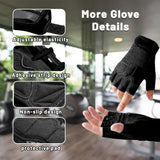 Motorcycle Gloves, MTB Cycling Gloves, Tactical Half, Finger Gloves, for Men and Women, for Outdoors, Camping, Hiking, Training Size L In Australia - Darrahopens
