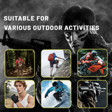 Motorcycle Gloves, MTB Cycling Gloves, Tactical Half, Finger Gloves, for Men and Women, for Outdoors, Camping, Hiking, Training Size L In Australia - Darrahopens