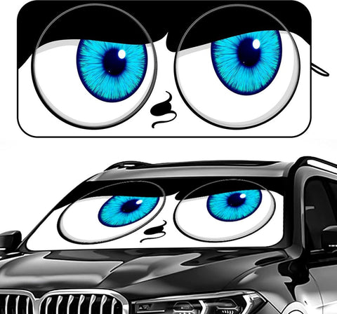 Sunshade Car Windshield Sunshade, Windshield Cover, 150x70CM, SUV, Pickup or Truck, Sunshade for Sedan Windows