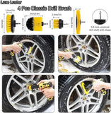 22 Pieces Car Wash Kit with Polishing Tools, Rim Brush and Interior and Exterior Car Care Accessories for Vehicle Cleaning In Australia - Darrahopens