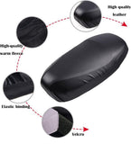 2 Pieces Waterproof motorcycle seat cover, sided motorcycle seat cover, Seat cover for motorcycles and scooters, Black