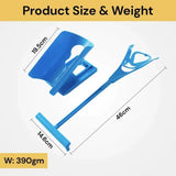 Sock Slider Aid Kit Easy On Off Helper Tool for Elderly, Pregnancy and Injury Recovery, Blue, Daily Comfort Use In Australia - Darrahopens