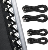 Zero Gravity Chair Replacement Cord Kit, Universal Repair Cords for Recliner Lounge Chairs, 4 Pcs, Black, Replacement Use In Australia - Darrahopens
