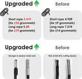 Zero Gravity Chair Replacement Cord Kit, Universal Repair Cords for Recliner Lounge Chairs, 4 Pcs, Black, Replacement Use In Australia - Darrahopens