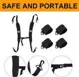 Adjustable Beach Chair Backpack Straps, Replacement Shoulder Carry Bands for Folding Beds, Backpacks and Outdoor Gear, Black In Australia - Darrahopens