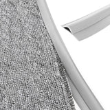 Carpet Edge Binding Trim Self Adhesive Flexible PVC Floor Transition Strip for Indoor Rugs Doormats and Robot Vacuums, Grey 600cm, 600cm (19.7ft) Size In Australia - Darrahopens