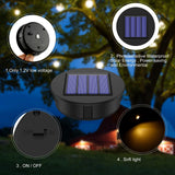 Solar Light Replacement Top Parts 4 Pack, 3.15 Inch LED Warm White Waterproof Kit for Hanging Lanterns, Waterproof Design In Australia - Darrahopens
