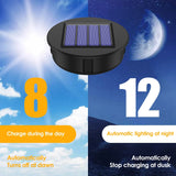 Solar Light Replacement Top Parts 4 Pack, 3.15 Inch LED Warm White Waterproof Kit for Hanging Lanterns, Waterproof Design In Australia - Darrahopens