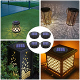 Solar Light Replacement Top Parts 4 Pack, 3.15 Inch LED Warm White Waterproof Kit for Hanging Lanterns, Waterproof Design In Australia - Darrahopens