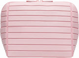 Travel Makeup Bag for Women, Foldable Waterproof Toiletry Organizer with Compartments for Skincare and Toiletries, Pink In Australia - Darrahopens