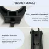 12 Pack Plinth Clips Kitchen Kick Board Toe Clips for Cabinet Leveler Legs, Fits Cabinets Sofa Tables, Black, for Home Kitchen Bathroom and Indoor Use