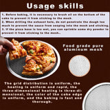 Mini Pizza Screen 6 Pack Aluminum Seamless Baking Pan with Holes for Crispy Oven Crust, Commercial Use, 6 Inch In Australia - Darrahopens