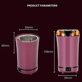 Mini Peanut Butter Machine Portable Nut Grinder with Transparent Cover 150W Motor for Home Kitchen, for Home Kitchen Bathroom and Indoor Use