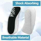 Orthopedic Height Increase Insoles with 1 Inch Lift, Arch Support Heel Cushion for Daily Wear, Black, Practical Everyday Use In Australia - Darrahopens