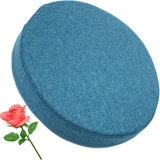 Round Seat Cushion Pad, Soft Foam, Anti Slip, Washable for Chair Stool Office, Blue, 17 x 2 Inch, Daily Comfort Use In Australia - Darrahopens