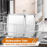 Stainless Steel Toaster Oven Trays, 2 Pack Small Non Toxic Baking Cookie Sheets for Cake Baking, Dishwasher Safe, 10.5"x8.3" Size