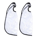 2 Pcs Hair Washing Funnel Apron, Upright Position Shampoo Cape for Home or Salon Use, Elderly Disabled Clients, Clear In Australia - Darrahopens
