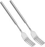 2 Pcs Telescoping Forks, Stainless Steel Extendable Retractable Forks for Dinner, Fruit, Dessert and BBQ, 8.7 to 25.6 Inch In Australia - Darrahopens