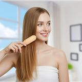 20 Pack Boar Bristle Hair Brushes, Soft Natural Bristles, Wooden Handle, for Women Men Thick Fine Hair, Natural Wood