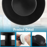 20 Pcs Self Adhesive Cabinet Knobs Mini Drawer Pulls for Kitchen Cabinets, Dressers, Drawers and Wardrobes, Black In Australia - Darrahopens