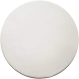 Round Bar Stool Covers 2 Pack Waterproof Faux Leather Anti Slip Slipcovers for Coffee Shop Bar Stools, 14 in/35 cm Size, White In Australia - Darrahopens