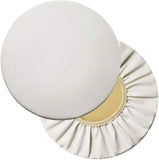 Round Bar Stool Covers 2 Pack Waterproof Faux Leather Anti Slip Slipcovers for Coffee Shop Bar Stools, 16 in/40 cm Size, White In Australia - Darrahopens