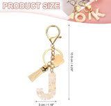 Initial Letter Keychain Charm with Tassel and Lobster Clasp for Bags and Keys Gold J, Letter J Option, Daily Comfort Use In Australia - Darrahopens