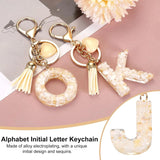 Initial Letter Keychain Charm with Tassel and Lobster Clasp for Bags and Keys Gold J, Letter J Option, Daily Comfort Use In Australia - Darrahopens