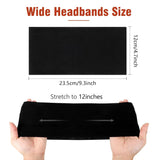 6 Pack Cotton Stretchy Wide Headbands for Women and Girls, Workout Yoga Hair Bands, 4.7 Inch Width, Daily Comfort Use In Australia - Darrahopens
