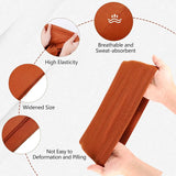 6 Pack Cotton Stretchy Wide Headbands for Women and Girls, Workout Yoga Hair Bands, 4.7 Inch Width, Daily Comfort Use In Australia - Darrahopens