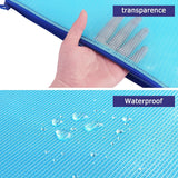 6 Pack Mesh Zipper Pouch Bags Waterproof Zip File Folders for Office Organization and Travel Storage Colorful, Waterproof Design In Australia - Darrahopens